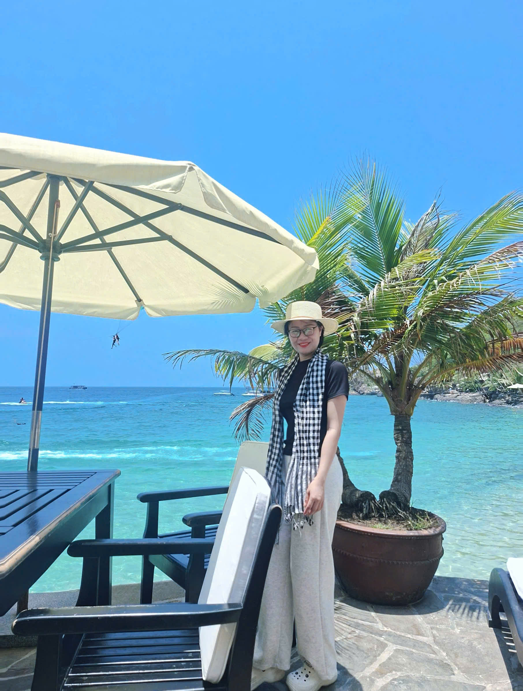 Góc check in siêu mê tại Mini beach