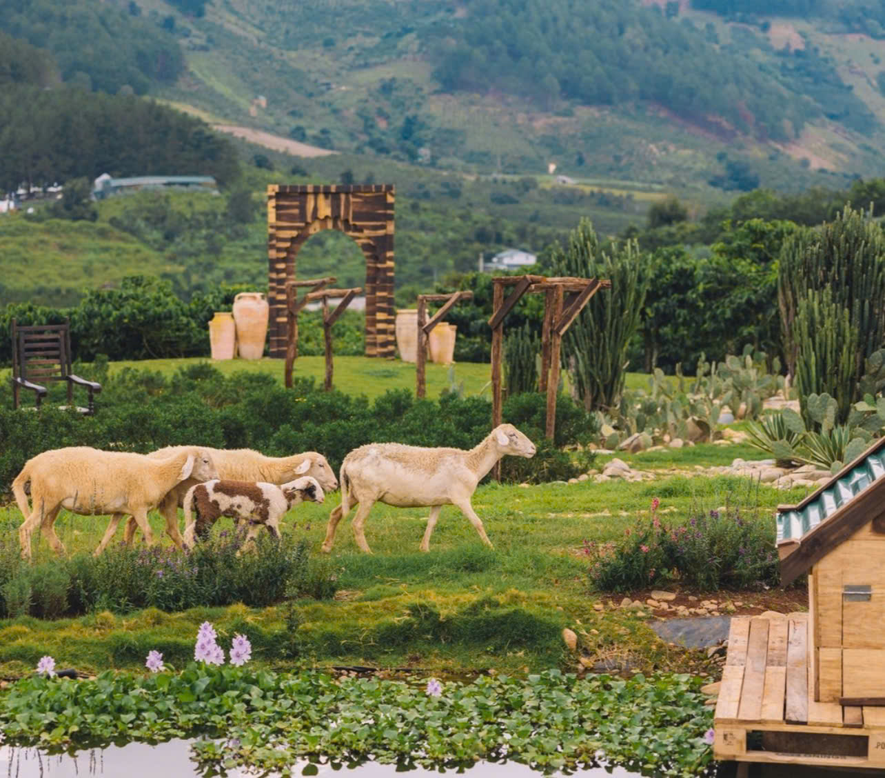 Một góc đáng yêu tại Mong go Land