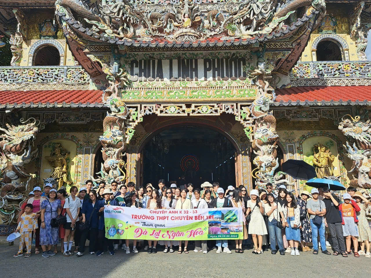 Chùa Linh Phước điểm đến văn hóa tâm linh nổi tiếng tại Đà Lạt.