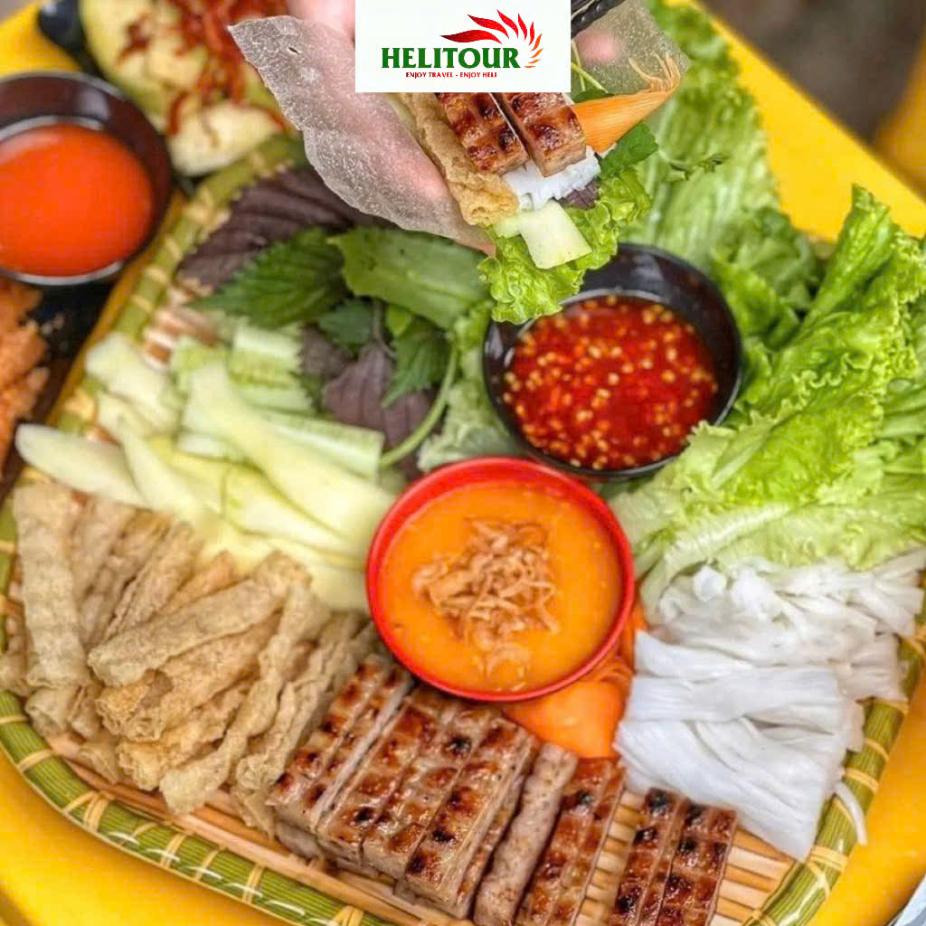 Nem nướng Tân Long Đà Lạt.