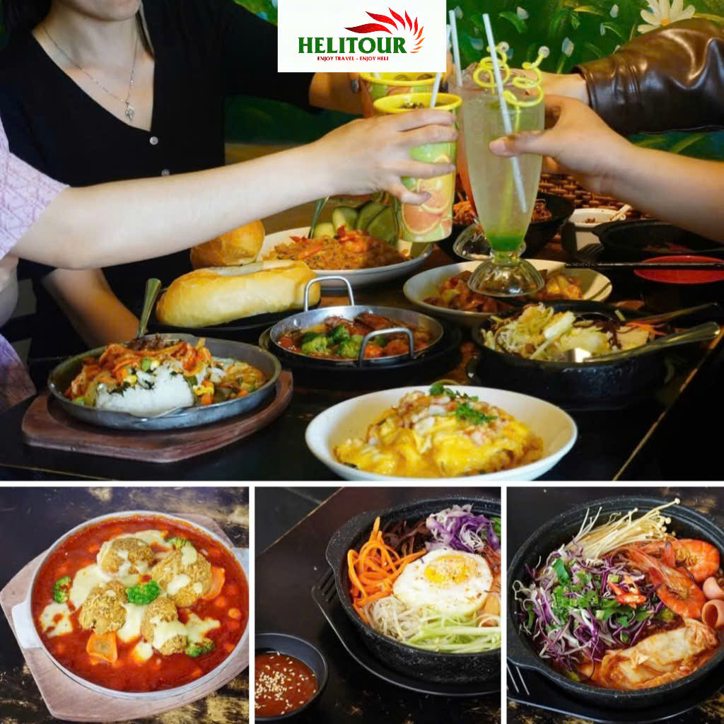 Phố ẩm thực OHEEN Đà Lạt.