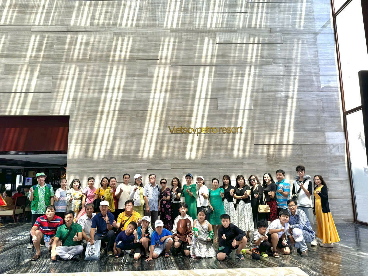 Hình ảnh đoàn Tour teambuilding Hồ Tràm 2 ngày 1 đêm của Helitour