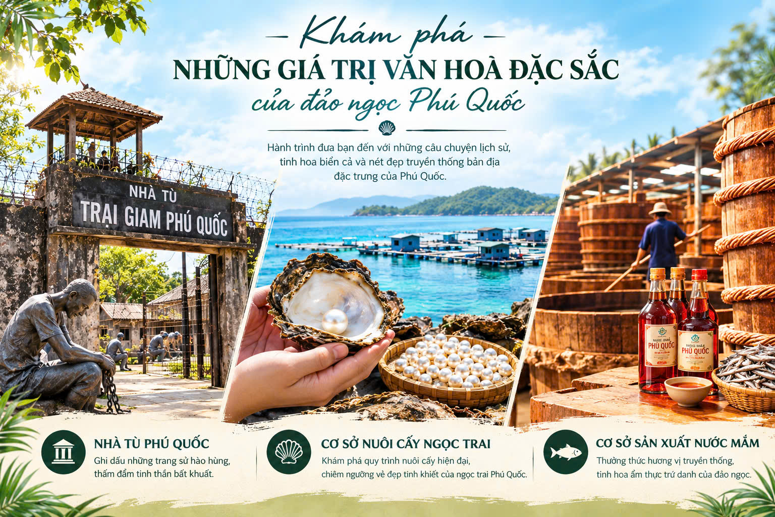 Các điểm tham quan nổi bật trong Tour Tết Phú Quốc 2027 - Helitour