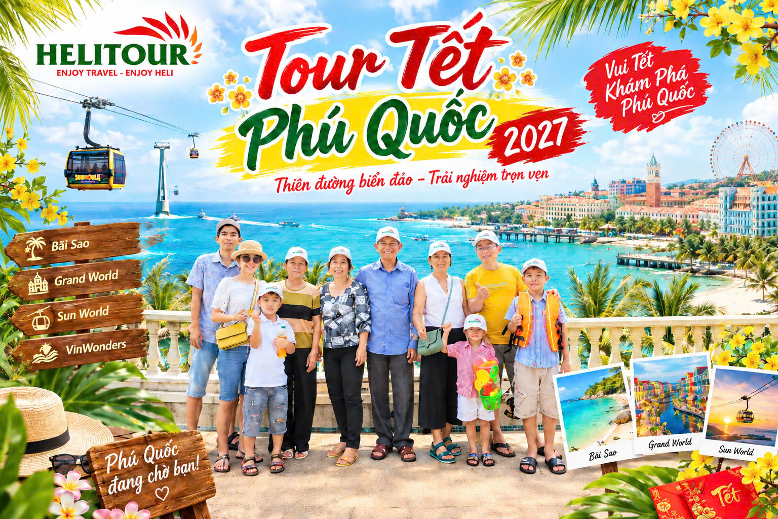 Tour Tết Phú Quốc 2027 - Helitour