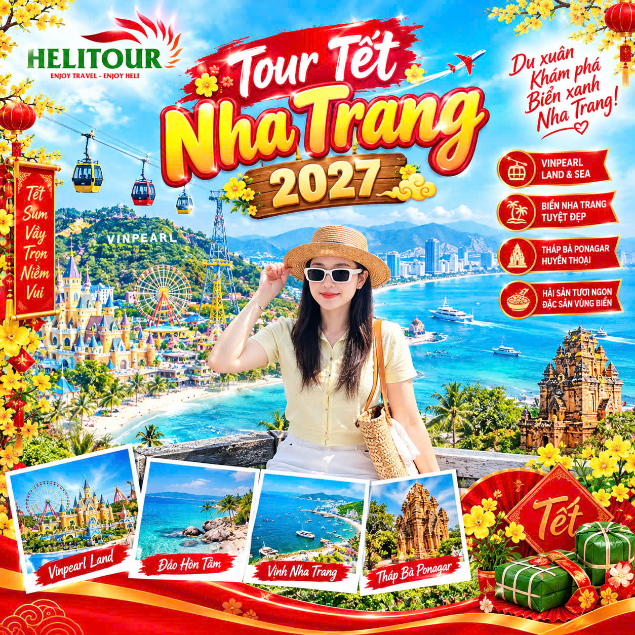 Tour Tết Nha Trang 2027 khởi hành từ TP.HCM