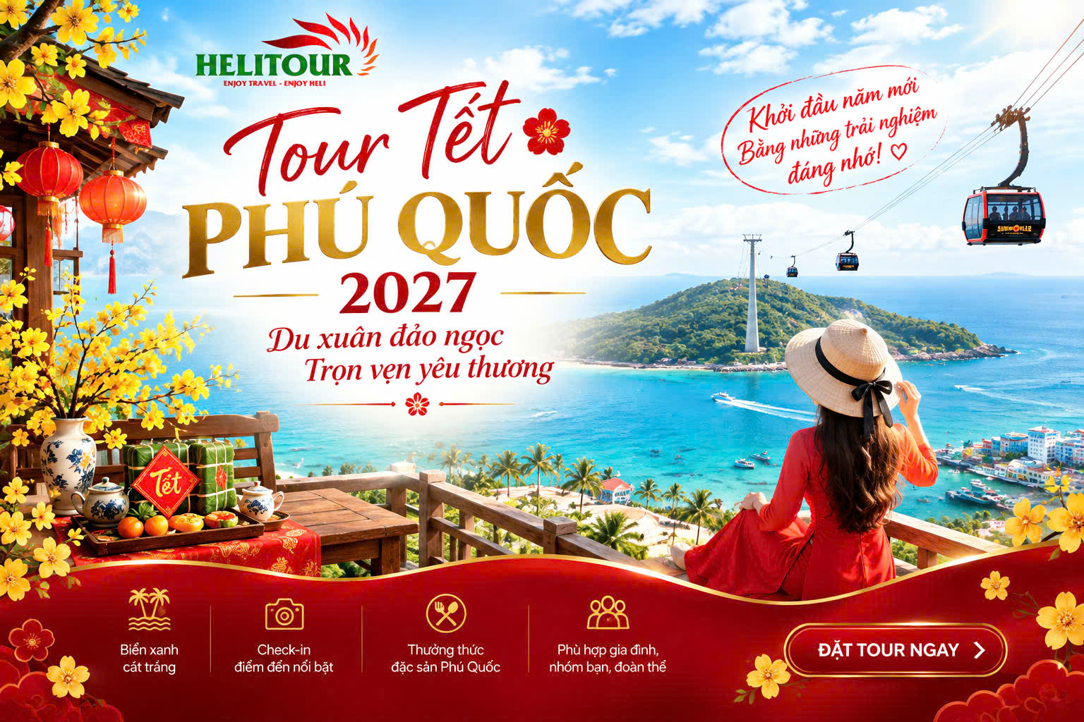 Tour Tết Phú Quốc 2027 - Helitour