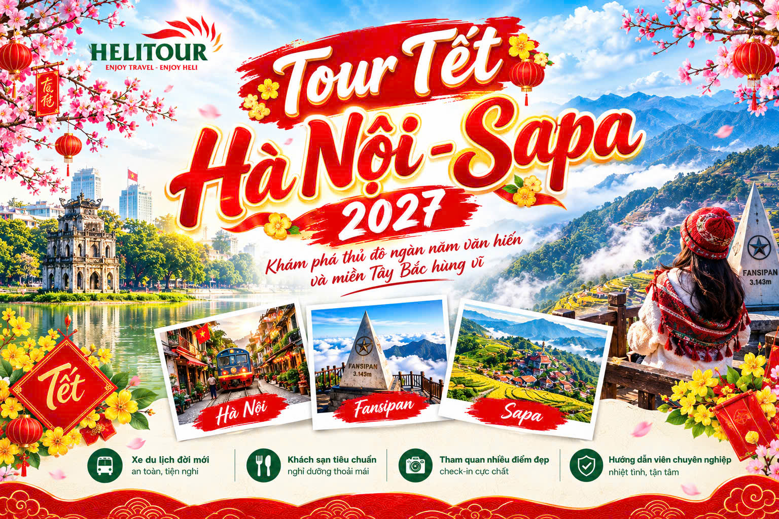 Tour Tết Hà Nội Sapa 2027