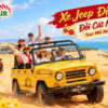 Du lịch Mũi Né Tết 2027 nhất định phải trải nghiệm xe Jeep địa hình