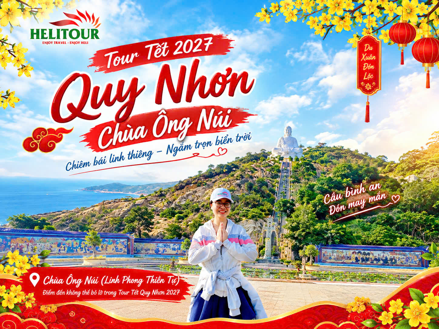 Chùa Ông Núi - đia điểm tham quan đầu tiên trong Tour Quy Nhơn Tết Nguyên Đán 2027