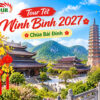 Chiêm bái chùa Bái Đính - điểm đến tâm linh trong tour tết miền bắc 2027 của Helitour